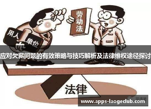 应对欠薪问题的有效策略与技巧解析及法律维权途径探讨